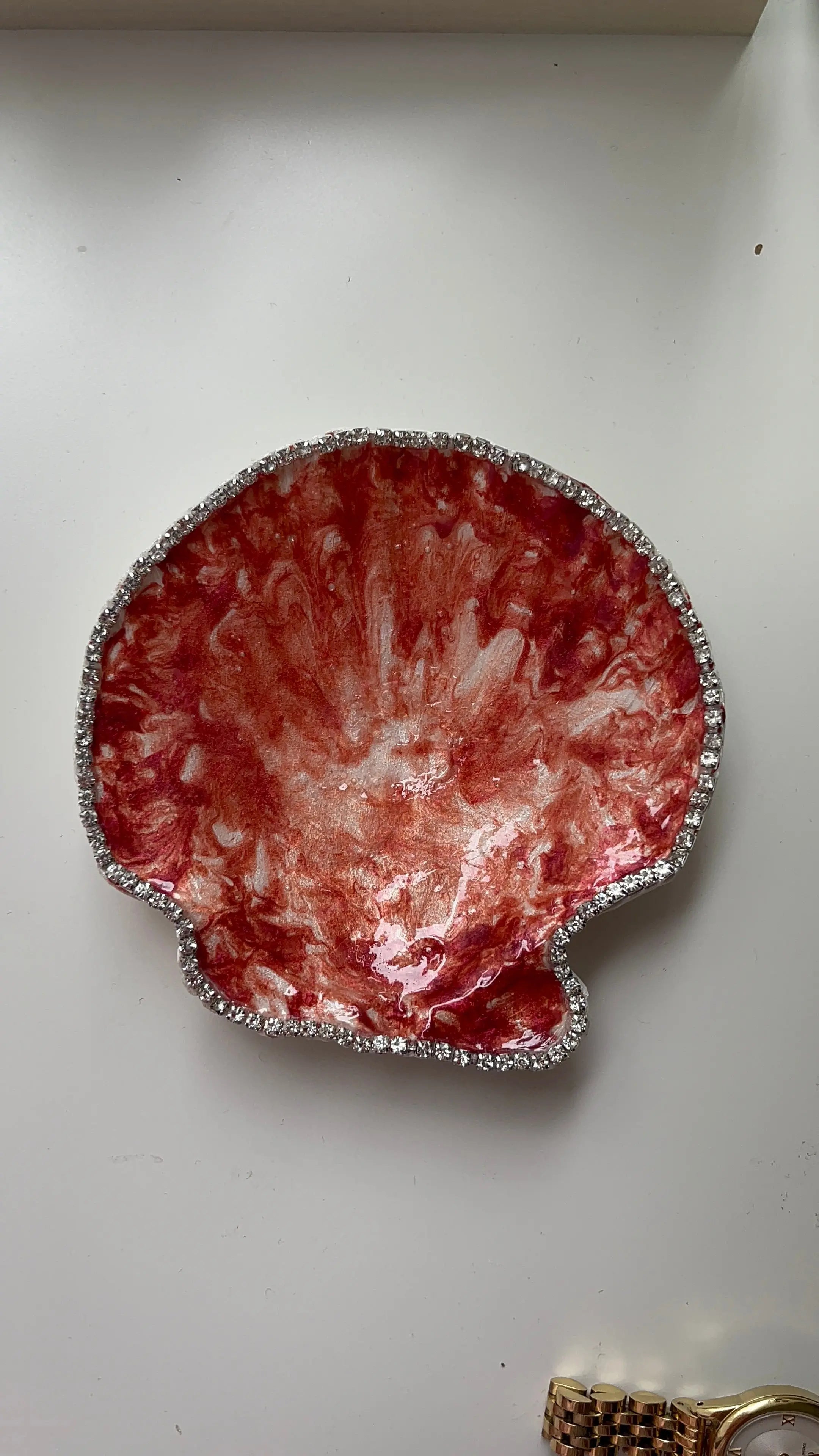 Plateau à bijoux - Rubis Shell Me