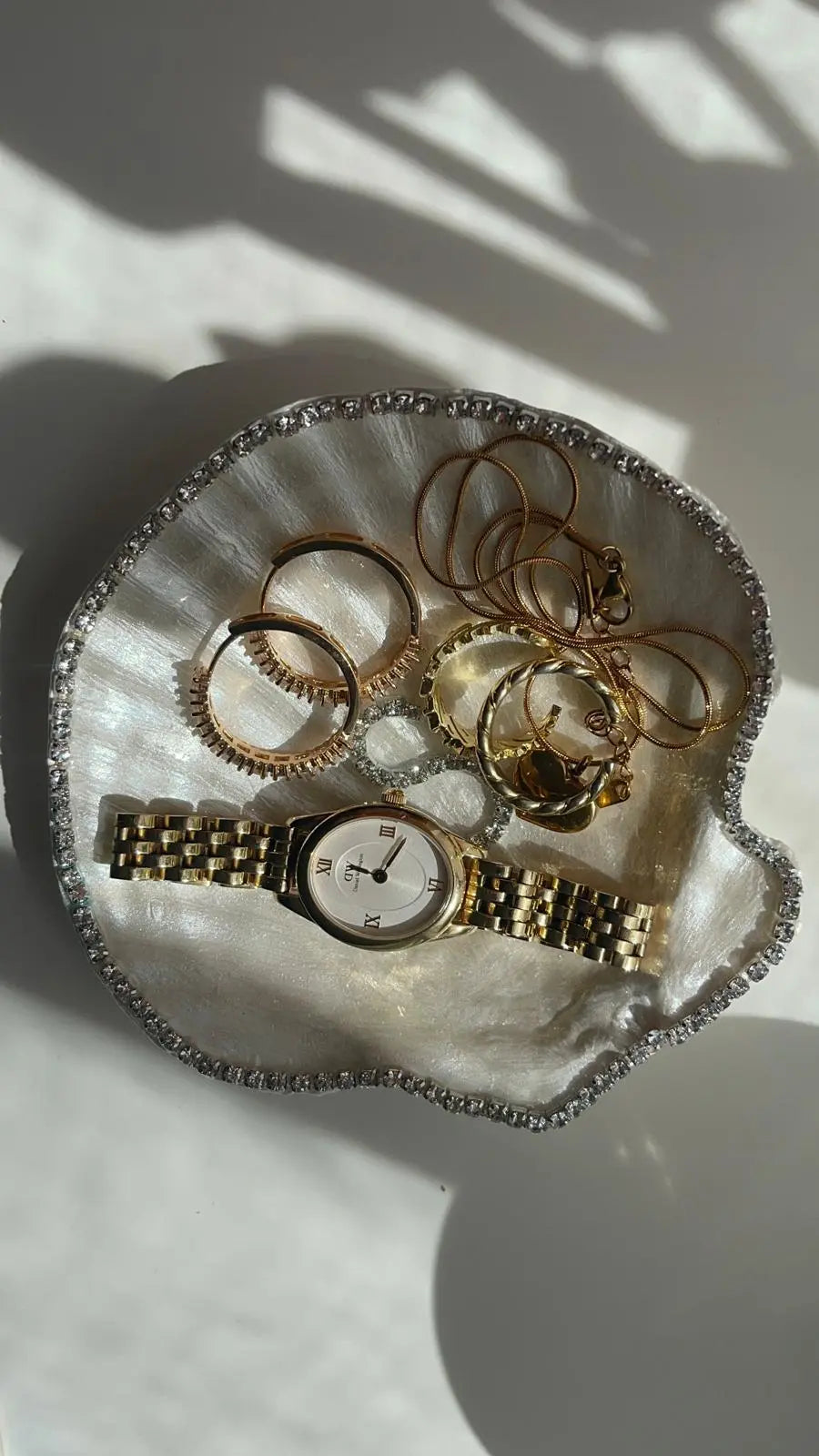 Plateau à bijoux - Crystal Shell Me