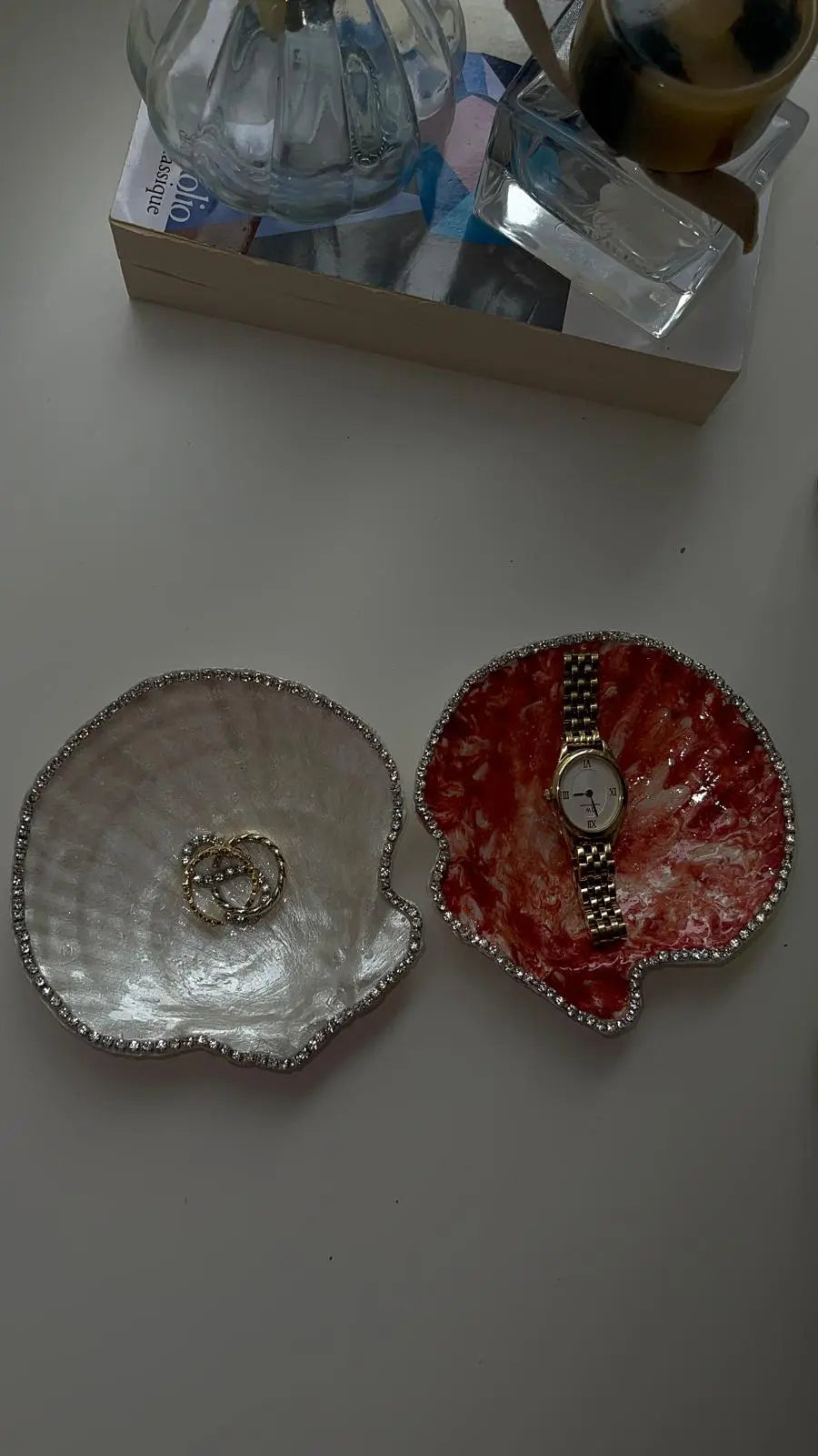 Plateau à bijoux - Crystal Shell Me